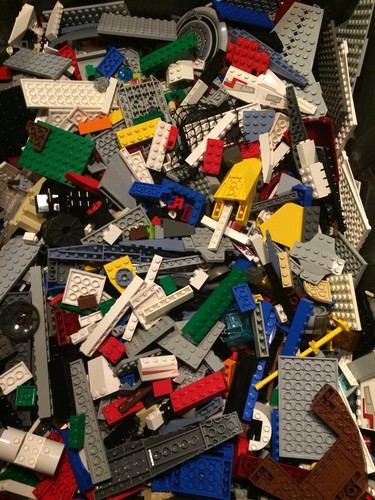 Bulk clean lego lots of - -,